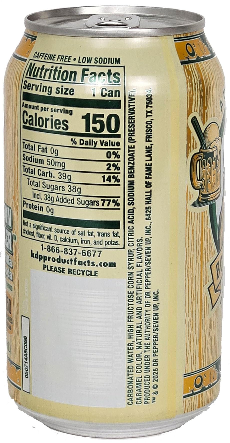 Vernors Ginger Soda Boston Cooler Edition 12-Pack 12 oz Cans Fridge Pack 48-Count