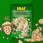[Official Gilim Hbaf] Korean Seasoned Almond Nut | Kids, School, Lunch, Office, Work, Travel, Camping Party Snack | Pre-Workout
