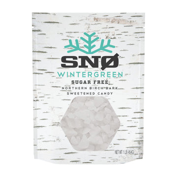 Wintergreen Xylitol Candy Chips - Sn 1Lb Bag - Handcrafted W/Only 2 Ingredients | Diabetic-Friendly, Non-Gmo, Vegan, Keto, Gf &