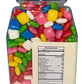 Mini Bubble Gum | Easy-Pour Lid | Ice Cream Topping & Cake Decoration | By Dasher'S Spice & Beans | 1 Lb