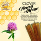 R.U.S. Candy Honey Sticks - 25 Pack Natural Clover Flavor Single Serve Stir Sticks