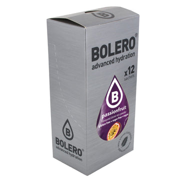 Bolero- Sugar Free Drink Mix Packets Passion Fruit Flavors | Powdered Flavored Water Packet | 36 Small Sachet On The Go Packets