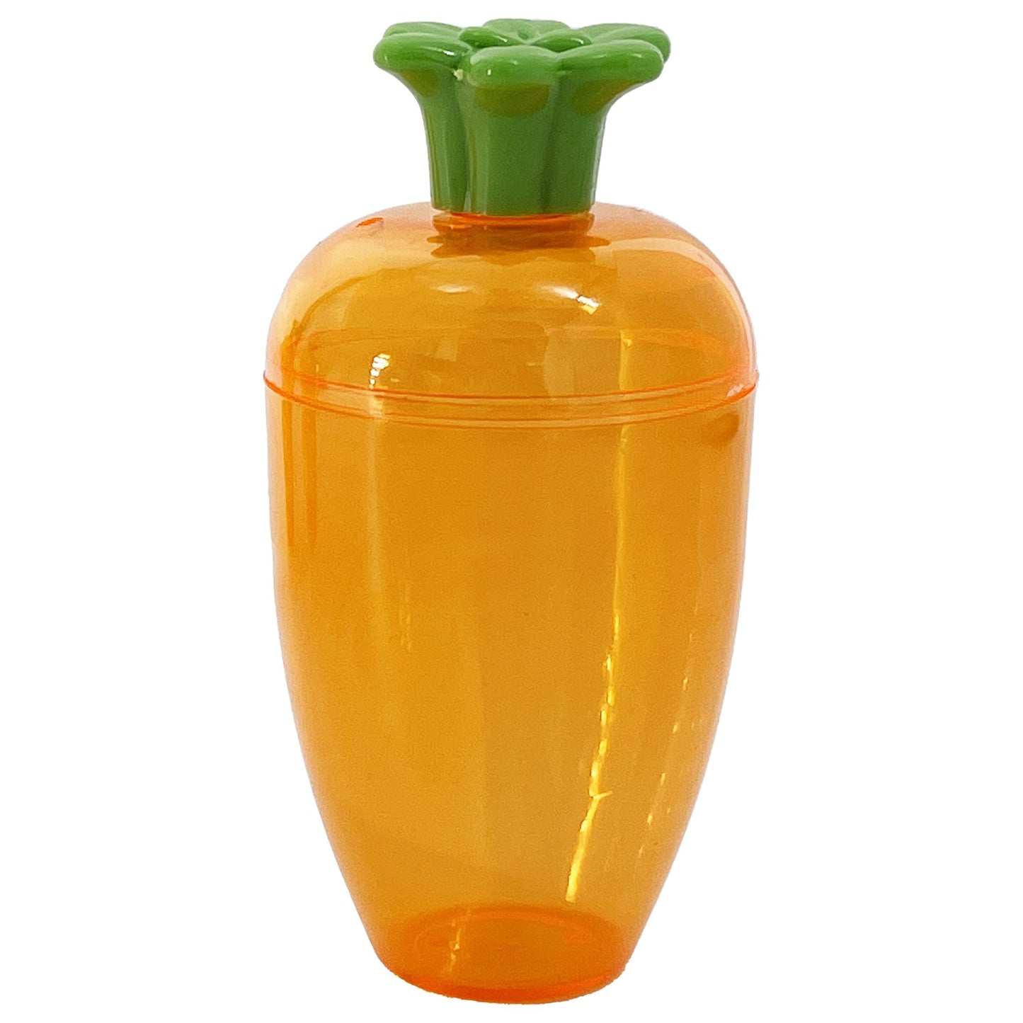 The Dreidel Company Fillable Easter Carrots Containers, 288-Pack, Orange Plastic, 5.5 Inch