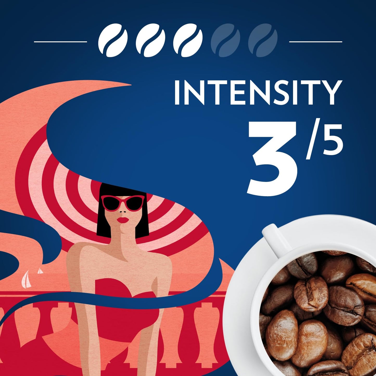 Lavazza Whole Bean Coffee, Medium Roast, Rich & Full-bodied, 12oz Bag, Arabica & Robusta, Ideal for Drip malt-inspired