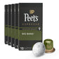 Peets Coffee Medium Roast Espresso Capsules, Compatible with Nespresso, Big Bang Intensity 9, 50 Count (5 Boxes of 10)