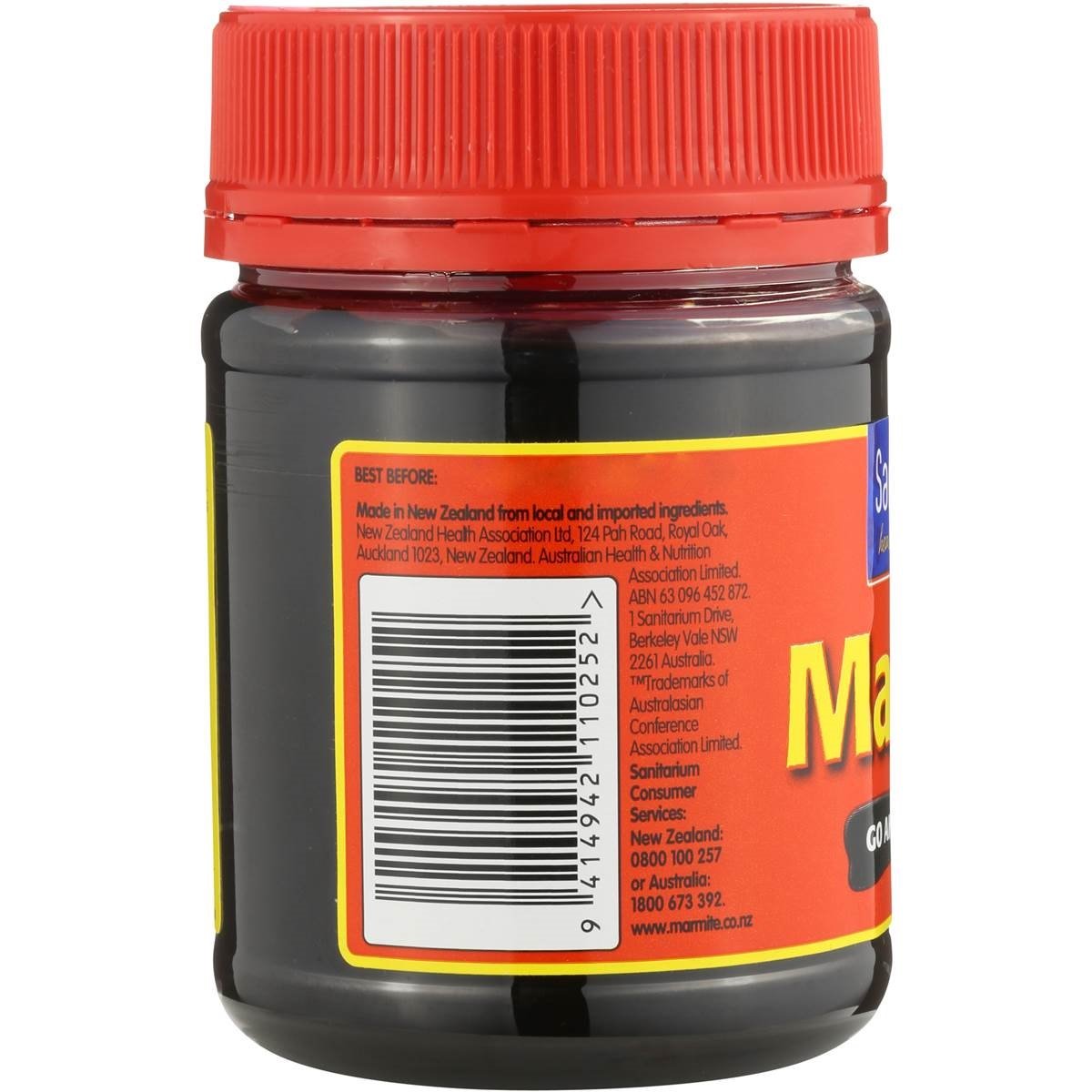 New Zealand - Sanitarium Marmite Spread 250G.