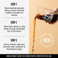 Bizzy Organic Cold Brew Coffee | Dark & Bold Blend | Coarse Ground Coffee | Dark Roast | Micro Sifted | Specialty Grade | 100% Arabica | 2 Lb