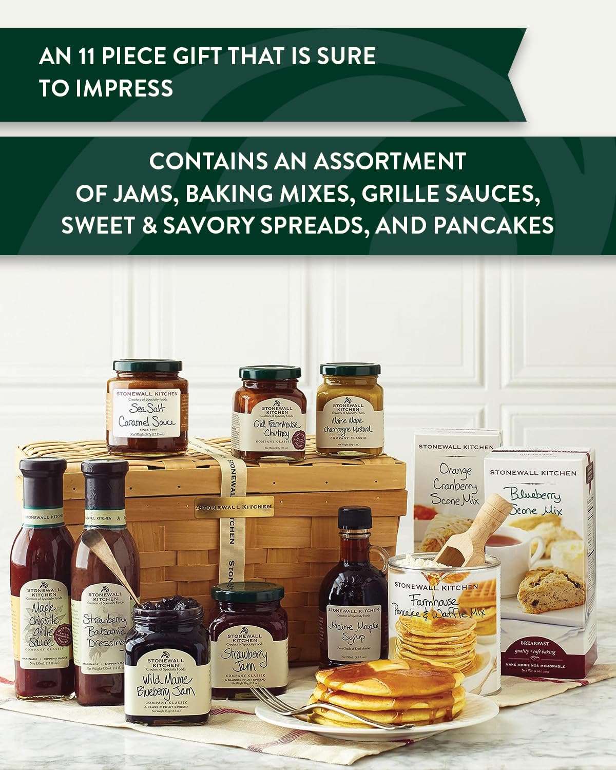 Stonewall Kitchen Taste Of New England Gift (11 Pc)