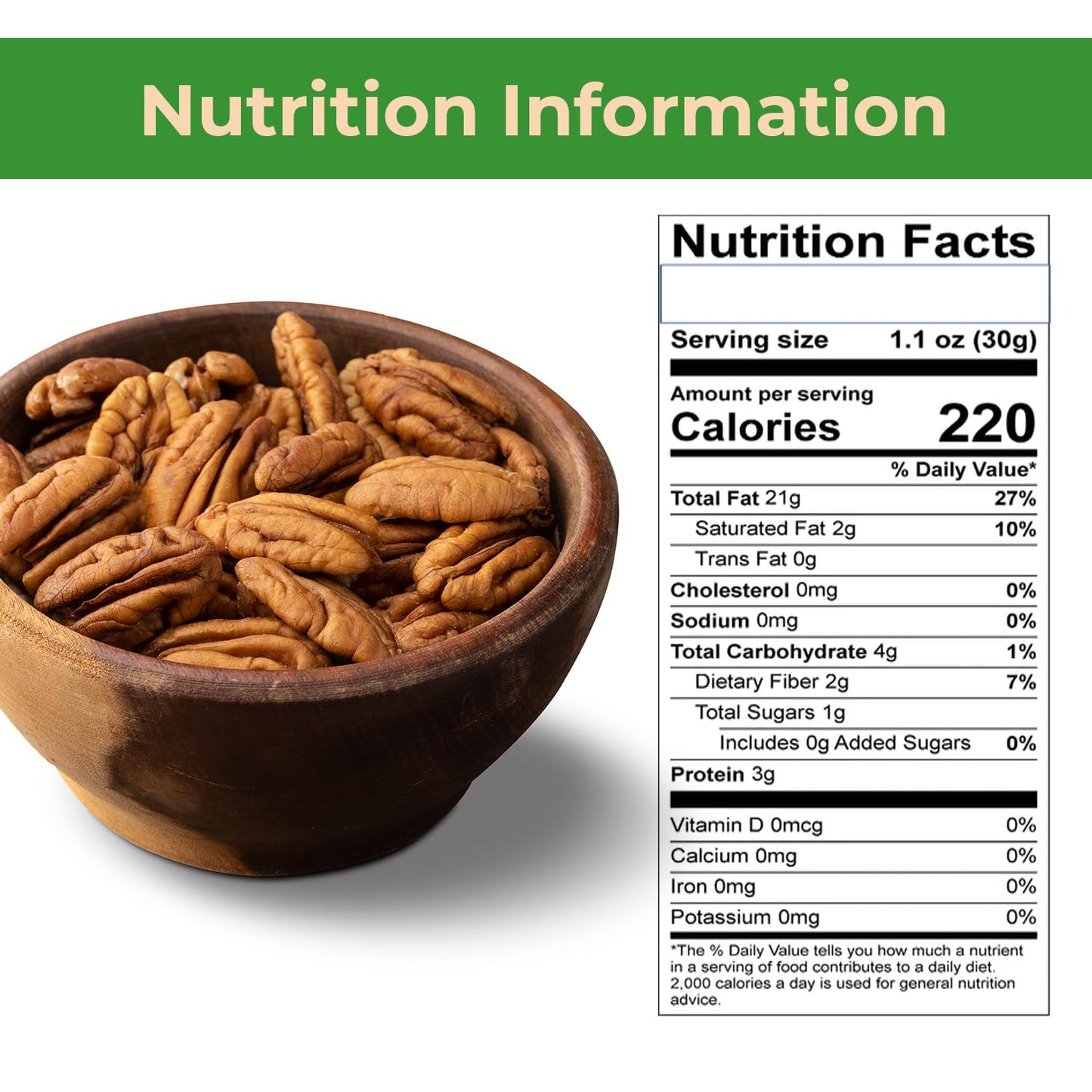 Sincerely Nuts - Raw Pecans (No Shell) | Two Lb. Bag | Shelled Whole Pecan | Delicious Healthy Snack Food | For Baking, Snacking