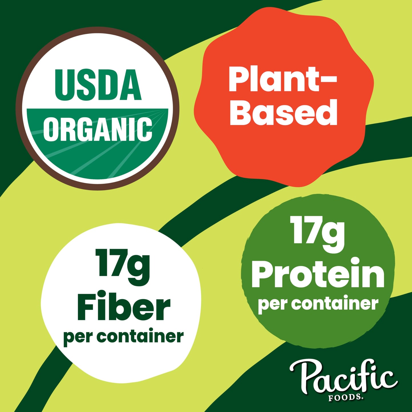 Pacific Foods Organic Black Bean Chili, Plant-Based, 16.5 oz Can - Healthy, Delicious Meal Option, Vegan, Gluten-Free