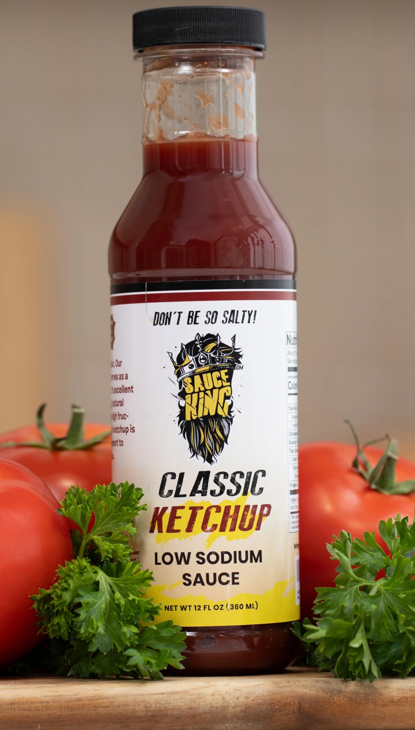Sauce King Original Low Sodium Ketchup