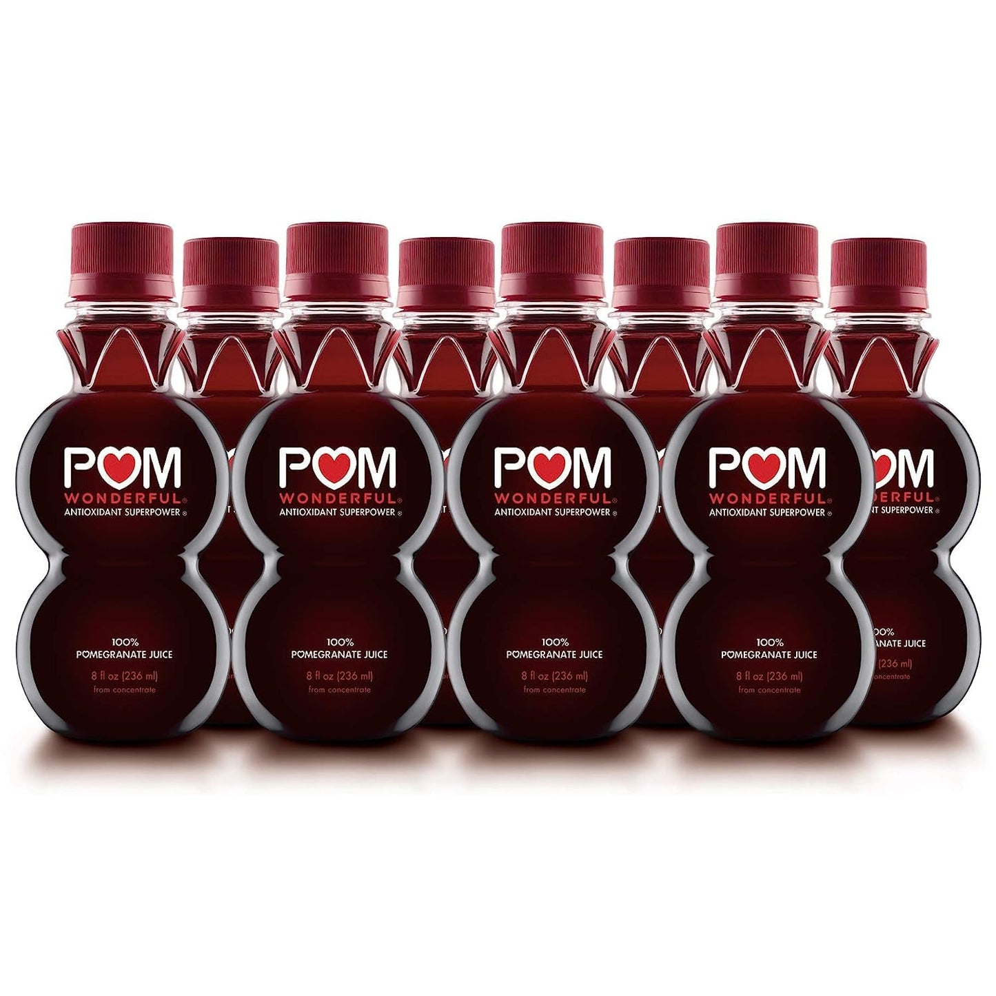 POM Wonderful 100% Pomegranate Juice, 8 Fl Oz (Pack of 8)