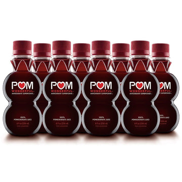 POM Wonderful 100% Pomegranate Juice, 8 Fl Oz (Pack of 8)