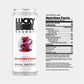 Lucky Energy Sugar Free Energy Drink, Red Ryder Punch, 16oz Cans, 12-Pack, Zero Sugar, 200mg Caffeine