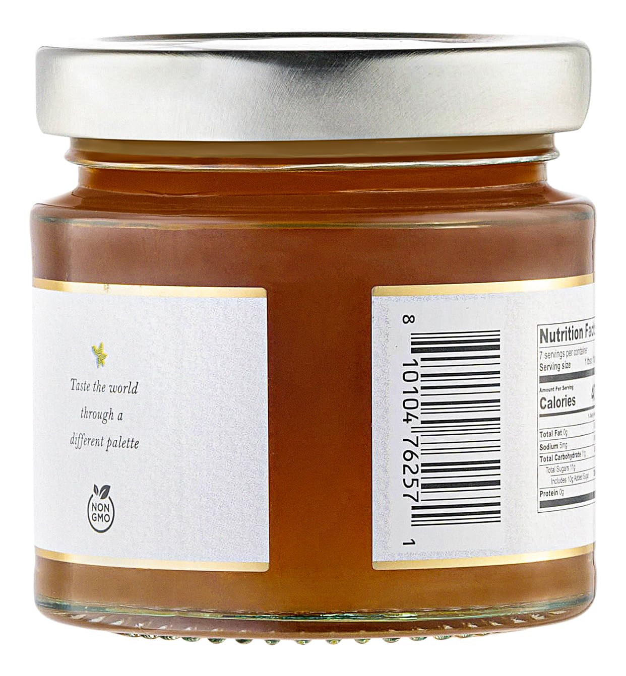 Gourmanity Apricot Jam With Amaretto, Fine Fruit Pieces With Almond Undertones, Great On Toasts And Scones, All Natural, Non-Gmo