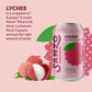 Sanzo Flavored Sparkling Water Variety 12-Pack - Lychee (Berry), Yuzu (Lemon), Pomelo (Grapefruit), Calamansi (Lime), & Mango (A