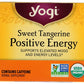 Yogi Sweet Tangerine Positive Energy, 16 Tea Bags, Packaging May Vary (Pack Of 2)