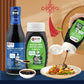 Sauce Grandmaster Soy Sauce & Oyster Sauce Combo - 8.5oz + 13.5oz, Perfect for Dipping, Stir-Frying, Braising, Stewing