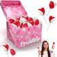 The Dreidel Company Valentines Day Lollipops, Red Heart Shaped, Strawberry N Cream, 48-Pack, 2 Pound