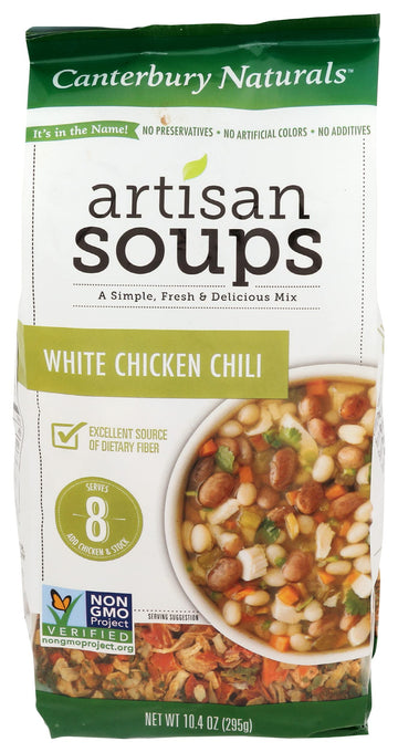 Canterbury Naturals Artisan Soup Mix, White Chicken Chili, Non-Gmo, Makes 8 Servings (10.4 Ounce (Pack Of 3))