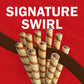 Pirouline Rolled Wafers - Chocolate Hazelnut - Rolled Wafer Sticks, Crme Filled Wafers, Rolled Cookies for Coffee, Tea, Ice Crea