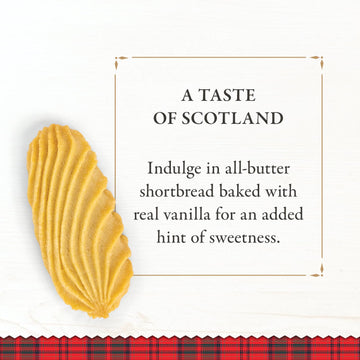 Walker's Shortbread Vanilla Cookies, Pure Butter Shortbread Cookies, 5.3 Oz Box (Pack of 4)