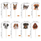 Rssta i Cupcake Toppers for Dogs - 40 Pack Double-Sided Birthday Picks - Design 2
