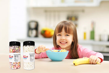 Sarah'S Candy Factory Variety Dehydrated Marshmallow Bits, Vanilla Marshmallows In Jar, Assorted Marshmallows In Jar (Vanilla-As
