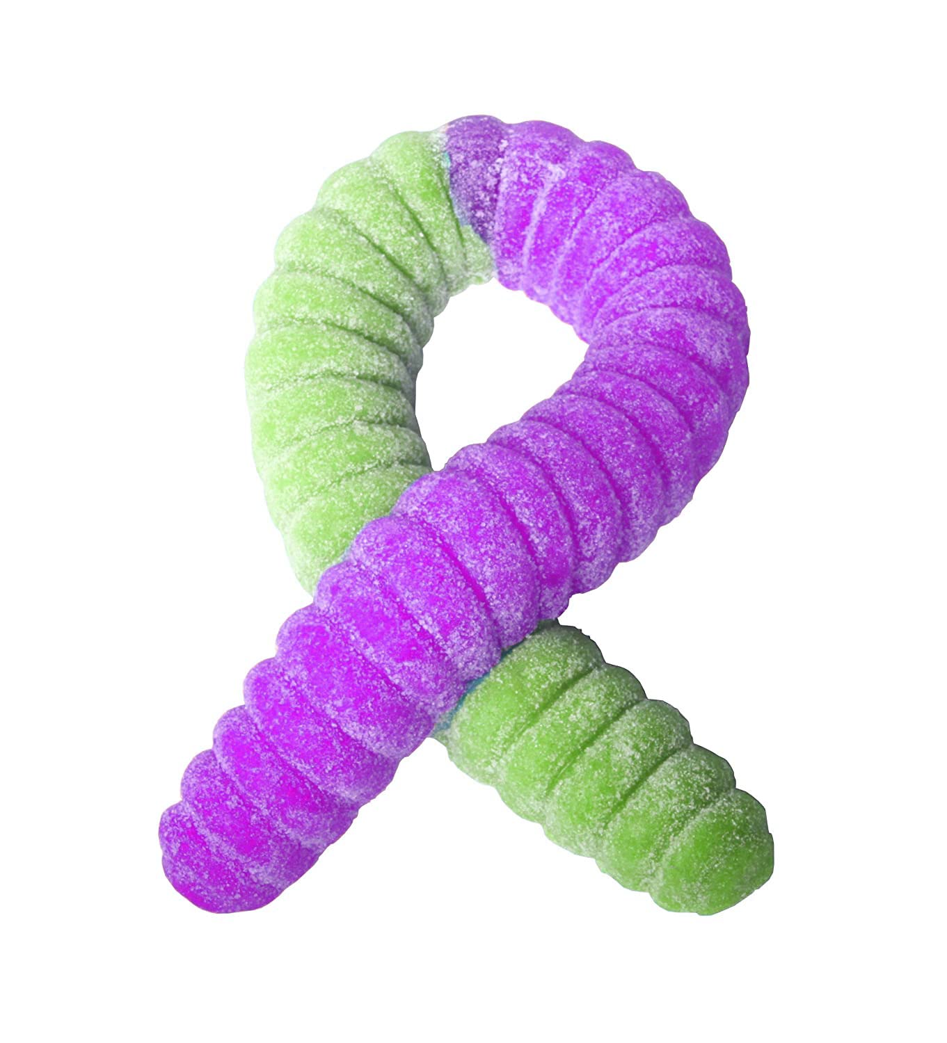The Gummy Bear Guy SOUR Worlds Largest Gummy Worm - Grape/Lime, 3 Pound