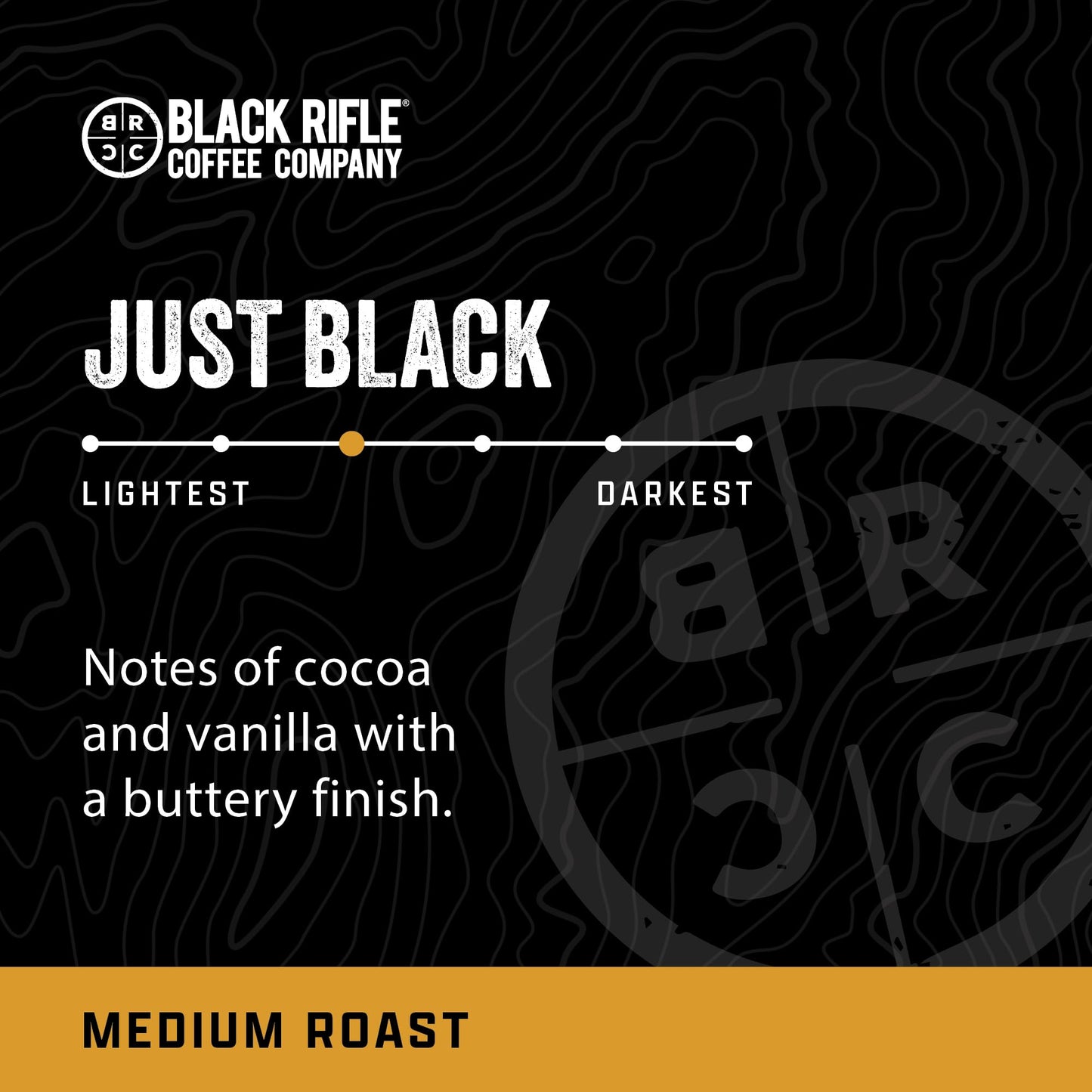 Black   Coffee Company Ground Coffee Just Black, Medium Roast, 80 oz, Arabica Blend, Colombian & Brazilian Beans, Model 30-006-5PG