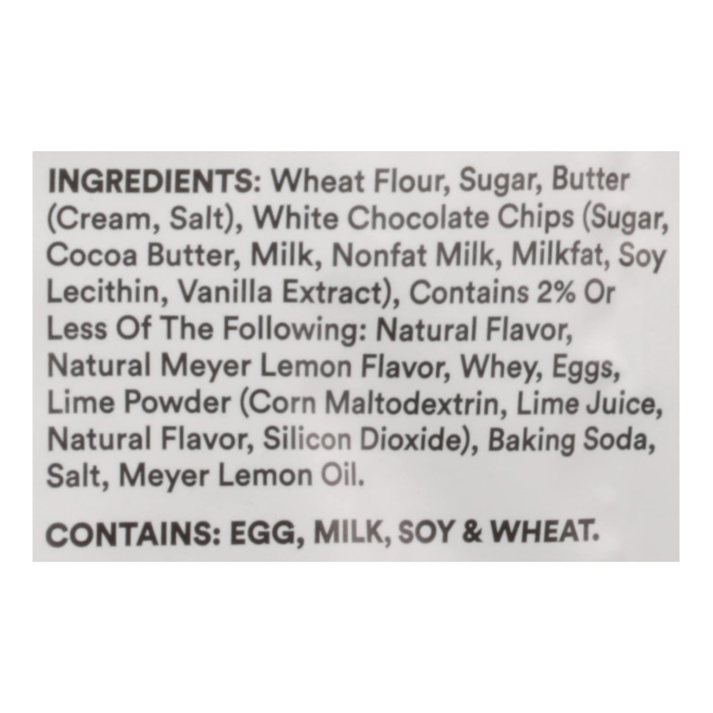 Thinsters Cookies, Meyer Lemon Cookie Thins, 4 oz Pack