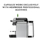 Nespresso Professional Coffee Capsules  Balanced Assortment Coffee Bundle  300-Count Capsules