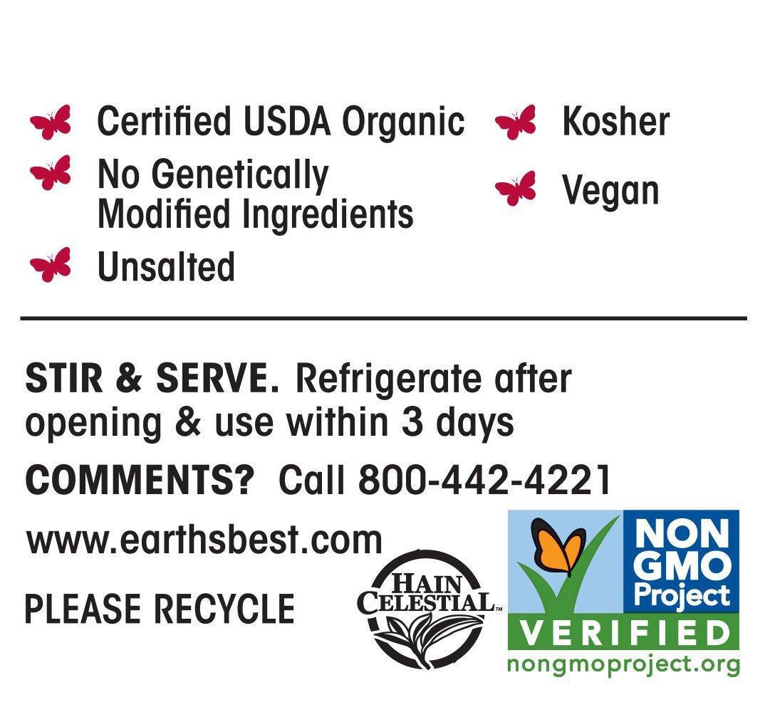 Earth'S Best Organic Baby Food Jars, Stage 2 Vegetable Puree For Babies 6 Months And Older, Organic Winter Squash, 4 Oz Resealab