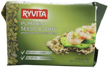 Ryvita Pumpkin Seed & Oats Crispbread, 7-Ounces (Pack Of5)