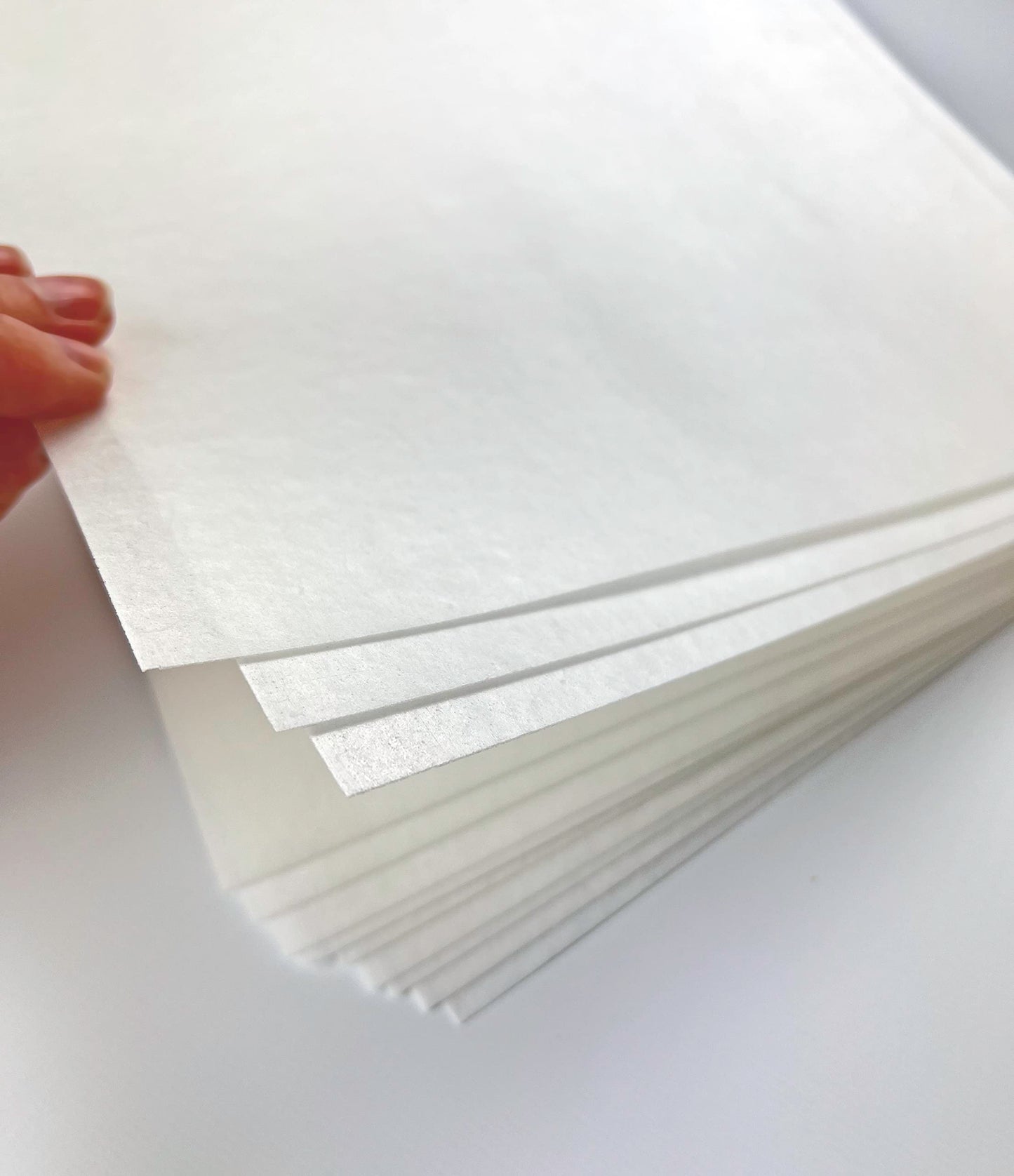 Wafer Paper Flexible Edible Printer Sheets 12 Pack 0.4Mm White A4 Size 8.3'' X 11.7'' Cake Topper Decoration Burn Away By Meganj