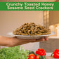 Sincerely Nuts Honey Sesame Sticks Snacks, 5lb - Kosher Certified - Crunchy Toasted Honey Sesame Seed Crackers for Trail Mix & S
