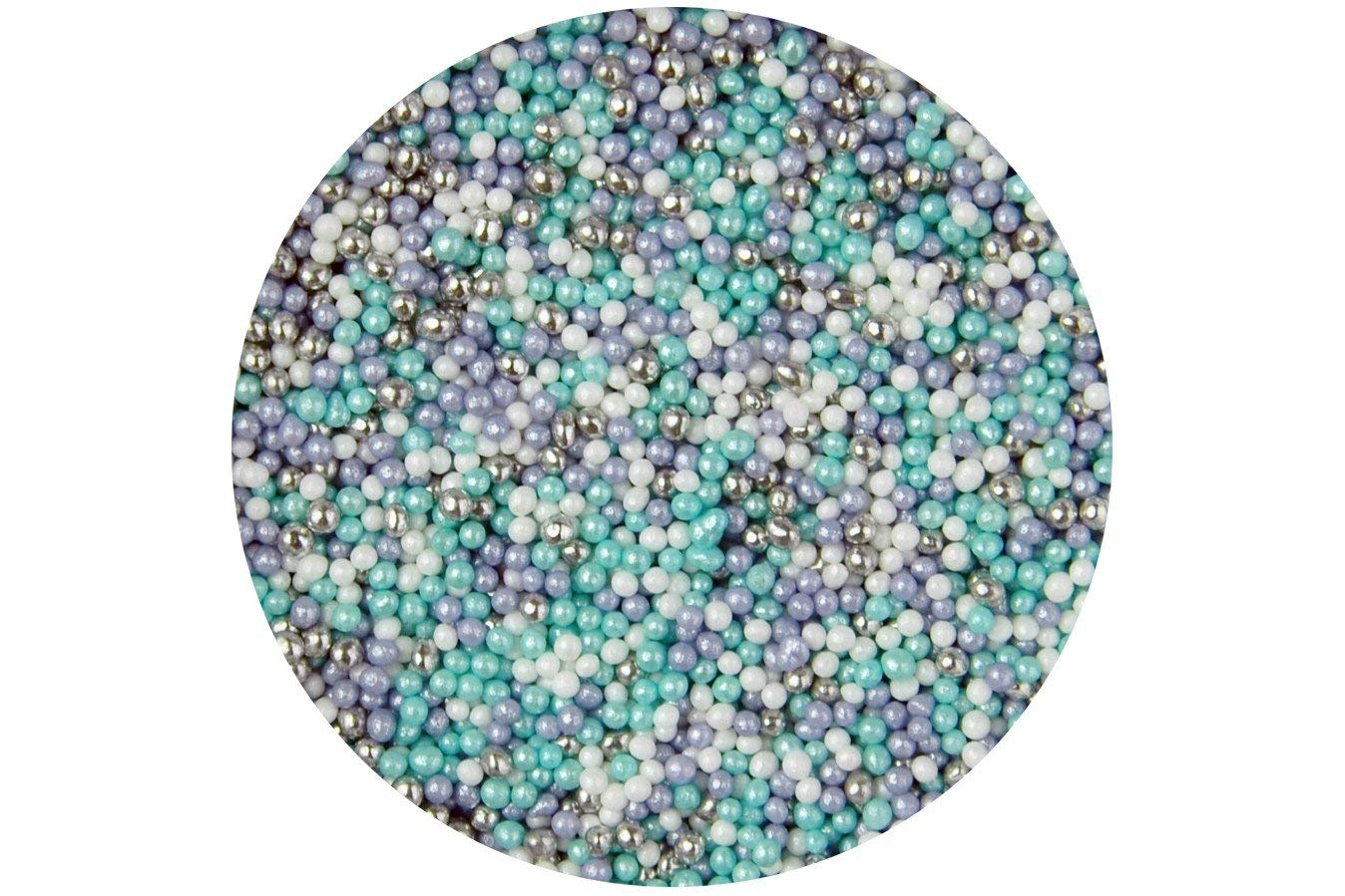 Twinkle Mini Sugar Non Pareil Ice Blue Mix - 90g