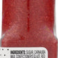 Cake Mate Red Crystal Sugar Sprinkles Decors - Edible Red Crystal Sugar Sprinkles For Cupcakes, Cakes, Cookies & Desserts - Perf