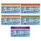 Gerber 2Nd Foods Tubs Breakfast Cereal Variety Pack, 3 Pear Cinnamon Oatmeal, 3 Apple Banana Oatmeal, 3 Apple Banana Mixed, 3 Ap