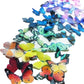 Sugar Robot Inc. Edible Butterflies Cake Toppers, 1.75 inches, Rainbow