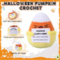 Suncalla Halloween Boo Basket Stuffers Adopt Candy Corn Positive Halloween Crochet Gift Handmade Knitting Candy Corn Doll Gift f