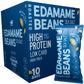 Rel Snacks Sea Salt Roasted Edamame - High Protein Low Carb Snack (11g Protein per Serving) - Keto-Friendly, Vegan, Non-GMO - 10
