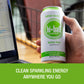 Hiball Clean Energy Drink - Lemon Lime - Zero Sugar, 160mg Caffeine - 16 fl oz (8-Pack)