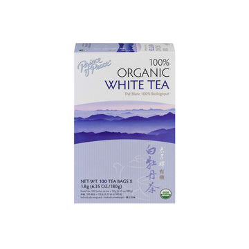 Prince of Peace Organic enhanced White Tea 100 tea bags (Pack of 3)
