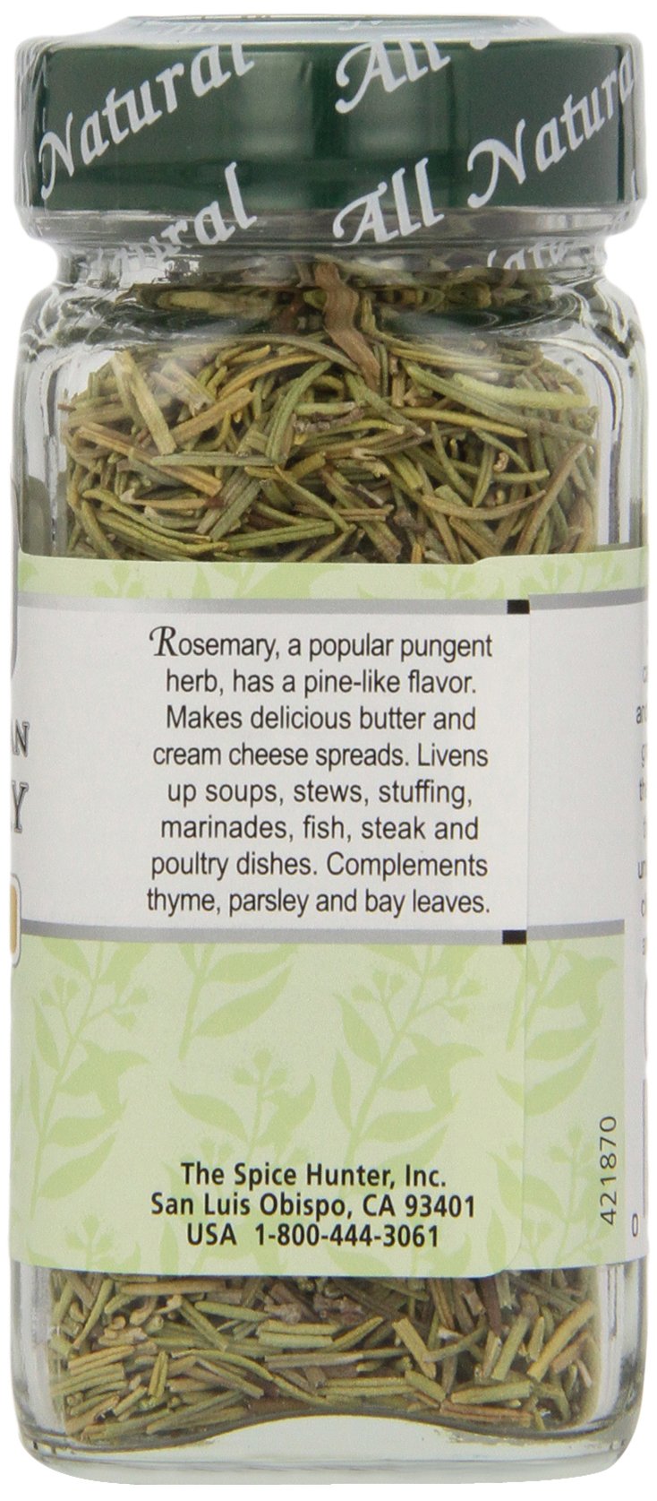 Mediterranean Rosemary Leaves 0.8-Ounce Unit (Pack Of 6)