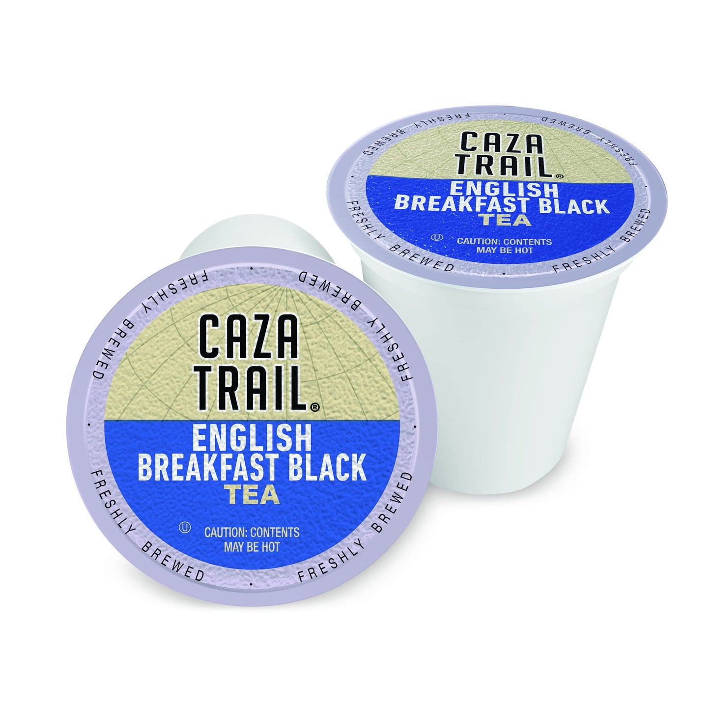 Caza Trail English Breakfast Black Tea Pods, Single Serve, 24 Count, Packaging May Vary