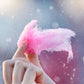 SNACKTERY Cotton Candy - Cherry & Vanilla Flavored - 0.7 oz Tubs - Pink/White - Box of 24 Tubs