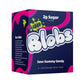 Blobs Sour Gummy Candy Low Sugar & Low Calorie- No Sugar Alcohols, Vegan, No Dyes- Watermelon-Lychee, Black Ras Cherry, Strawber