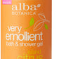 Alba Botanica Very Emollient Bath & Shower Gel, Island Citrus, 32 oz.