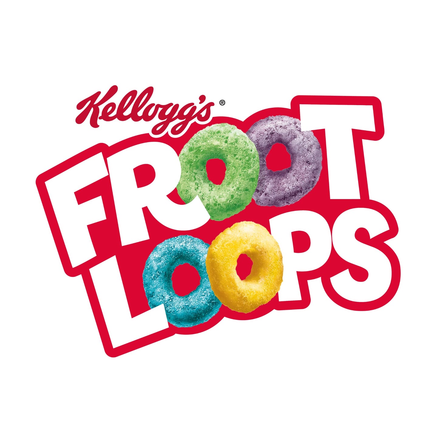2025 Kellogg'S Cereal Straws Froot Loops Edible Breakfast Straw Alternatives For Milk, 90'S Childhood Nostalgic Treat For Drinki